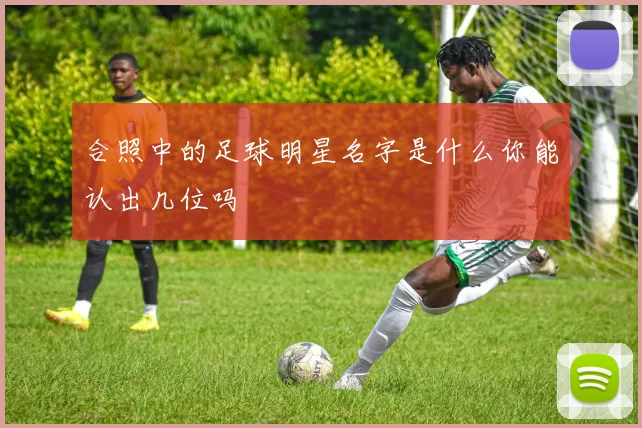 合照中的足球明星名字是什么你能认出几位吗