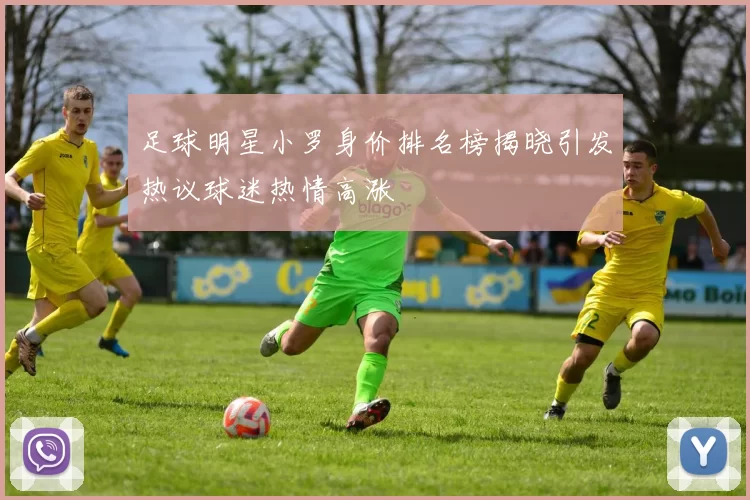 足球明星小罗身价排名榜揭晓引发热议球迷热情高涨