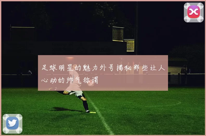 足球明星的魅力外号揭秘那些让人心动的帅气称谓